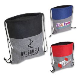 Dalton Heather Drawstring Totes