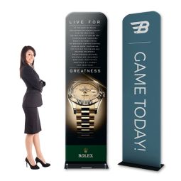 Tube Style EZ Display Banners - 24" Wide