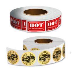 Roll Labels - 1 Color Imprint