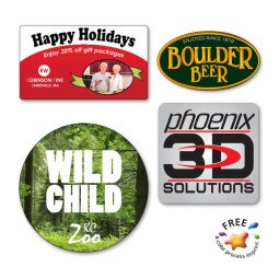 Full Color Decals  - Medium Sizes