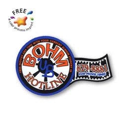 Custom Shape Magnet, 10 to 15 square inches