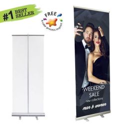 *Retractable Vinyl Display Banners - 24" Wide