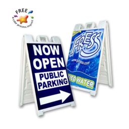 Signicade Plastic A-Frame Display Signs