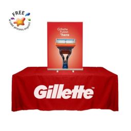 *Retractable Vinyl Display Banners - Tabletop 24"x40"