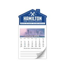 Magna-Cal Stick Up Calendars - House Shape