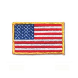 USA Flag Embroidered Patches