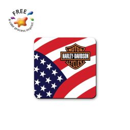 USA Flag Design Neoprene Coasters