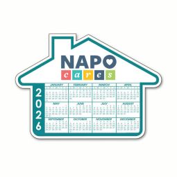 Calendar Magnets, Large House Shape