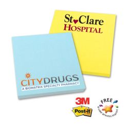 Pastel Post-it® Notes, 3"x3", 50 sheet