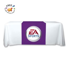 3 Sided Dye-Sub Table Runners - 36" Wide