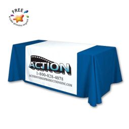 3 Sided Dye-Sub Table Runners - 60" Wide