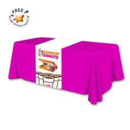 4 Sided Dye-Sub Table Runners - 30" Wide