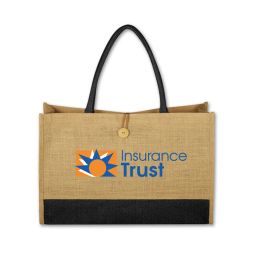 Cafe Jute Tote Bags