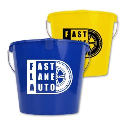 Plastic Cleaning Buckets - 7 Quart Size