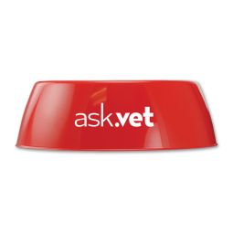 Round Dog Food/Water Bowls