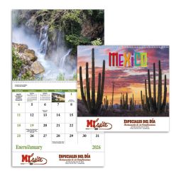 Mexico Spanish/English Wall Calendars