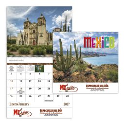 Mexico Spanish/English Wall Calendars