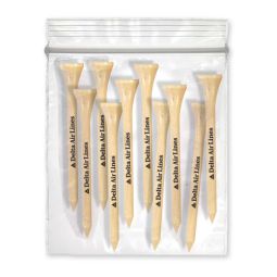 Wood Golf Tees; 10 Pack - 2 3/4" Tee Size