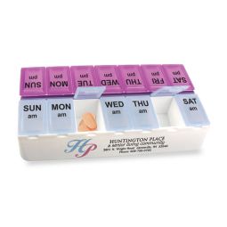 Twice-A-Day Weekly Pill Trays