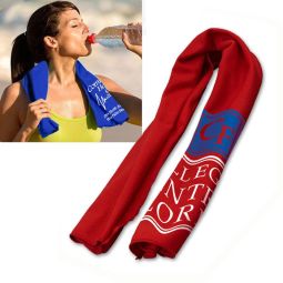 Gym - Fitness Cooling Towels - 1 Color Imprint