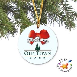 Holiday Ornaments - Custom Shape, Full Color