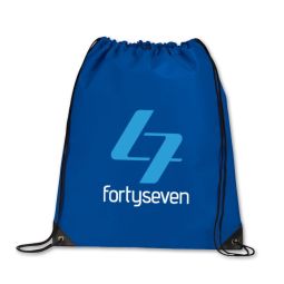 Classic Nylon Drawstring Totes - Large