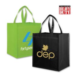 Laminated Grocery Poly-Air Totes, Large Size