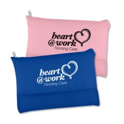 Zippered Vanity Travel Bags - Mesh Bottoms