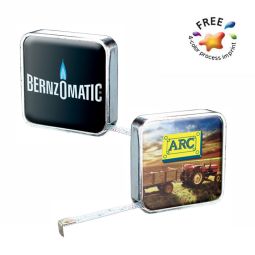 Chrome Trim Pocket Tape Measures - 6 Foot