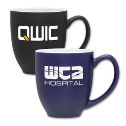 Coffee House Mugs - Tutone Matte Colors