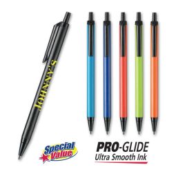 *Pro-Glide Value-Click Pens, Color Barrels