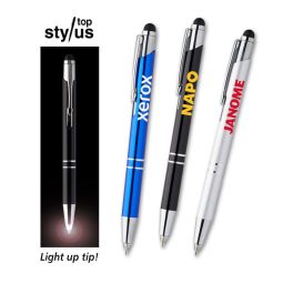 Torch Stylus Pens with LED Light