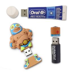 Custom 3D USB Flash Drives  - 8GB