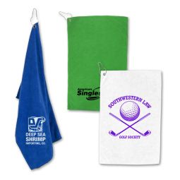  Microfiber Golf Towels - 12"x18" Size
