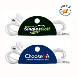 Full Color Neoprene Taco Cord Wrap/Organizers