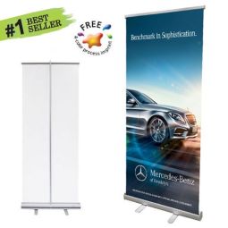 *Retractable Vinyl Display Banners - 33" Wide