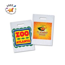 Full Color Imprint Plastic Bags - Size 9"x13"