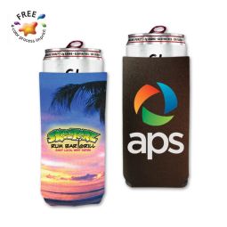 Slim Style Pocket Can Coolers - Full Color