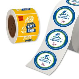 Roll Labels - 3 Color Imprint