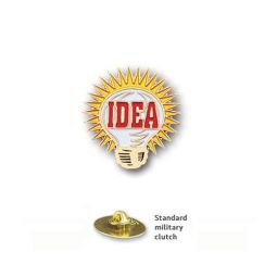 Bright Idea Lapel Pins