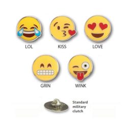 Emoji Lapel Pins