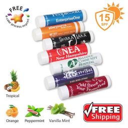 *Best Value Chapstick Style Lip Balms, SPF-15