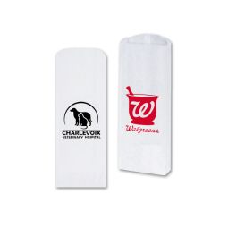 Paper Prescription Bags, Size 3.5"x10"x1.5"