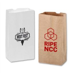 Paper Grocery Bags - Size 7.5"x16"X4.75"