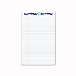Custom Header Legal Pads - Size 5"x8"