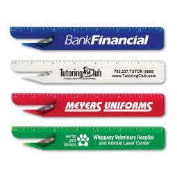 Slitter Letter Opener Rulers