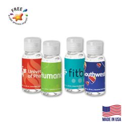 Astor Hand Sanitizer Bottles, 1 oz. - USA Made