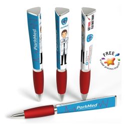 Tri-Ad Twist Action Pens