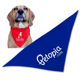 Cotton Dog Bandannas, Large size
