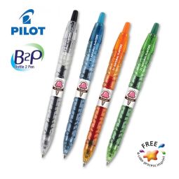 Pilot B2P Bottle-2-Pens, G2 Gel Roller Pens
